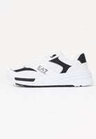 EA7 Sneakers bianche e nere da uomo con logo 7X000360AF19082 MZ021 EA7 
