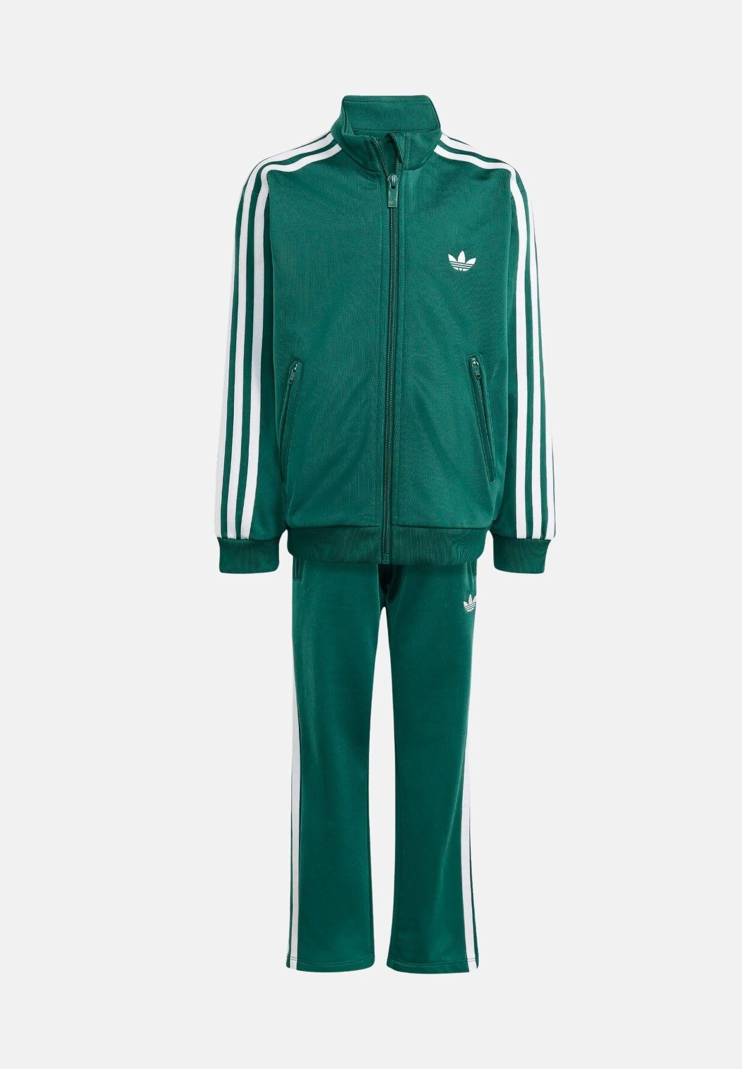 ADIDAS ORIGINALS Tuta FIREBIRD verde per bambino e bambina KD3296 . ADIDAS ORIGINALS 