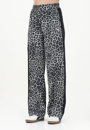 PUMA Pantalone sportivo T7 Leo Luxe Aop Straight Op nero da donna 632343 01 PUMA 