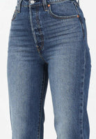 LEVI'S® Jeans Ribcage Straight in denim blu da donna 72693-0218 . LEVI'S® 