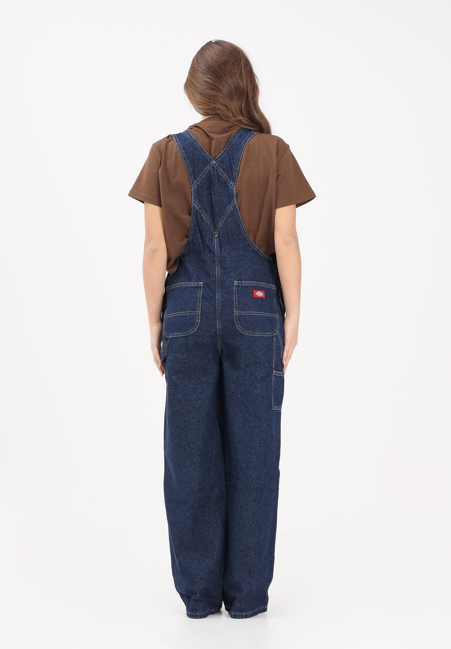 DICKIES Salopette in denim blu da donna DK0A88EC0DD1 . DIckies 