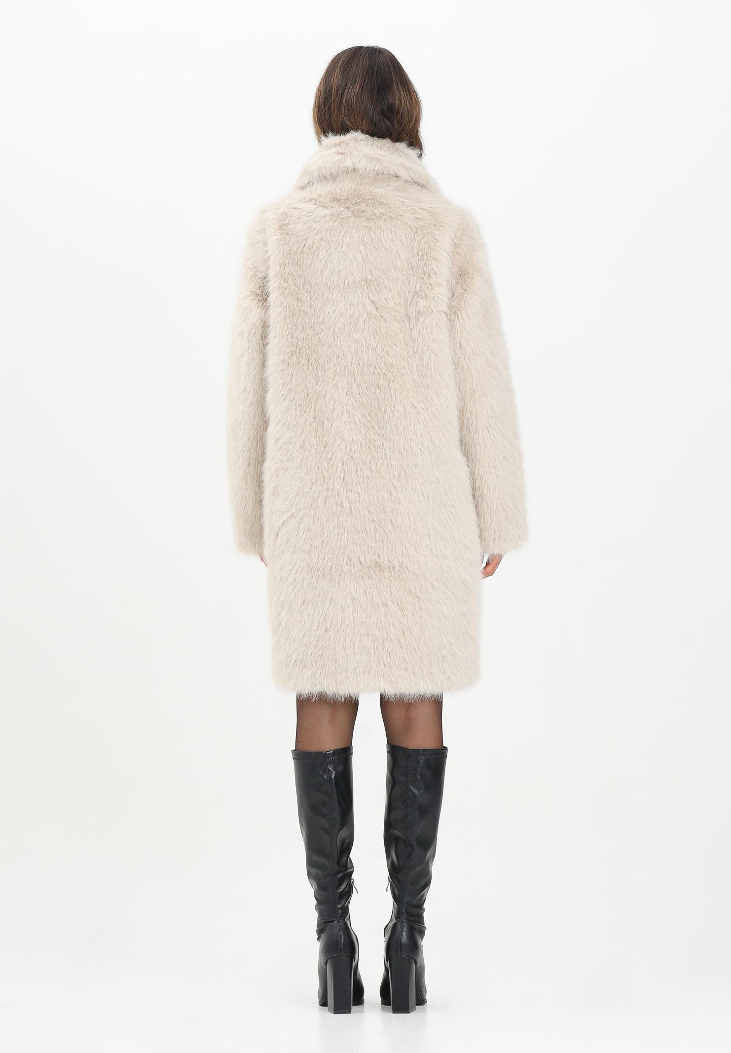 BOMBOOGIE Pelliccia panna da donna CW9192FRL5 180 BOMBOOGIE 