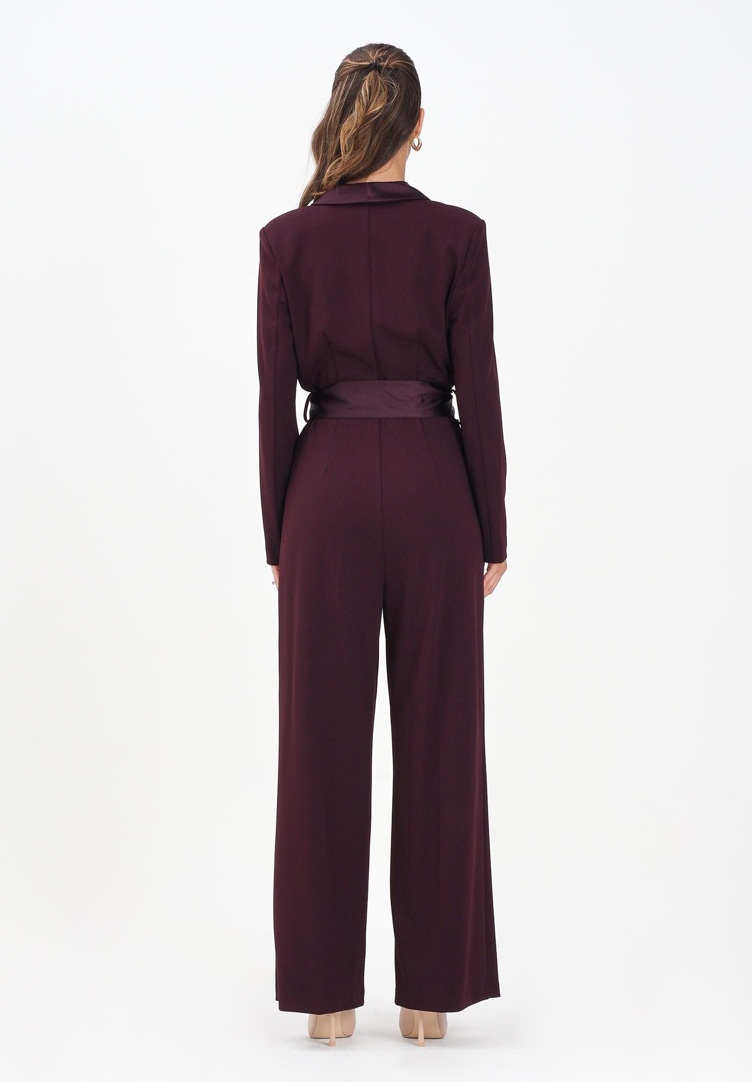 VICOLO Tuta bordeaux da donna TF0357 FU38 VICOLO 