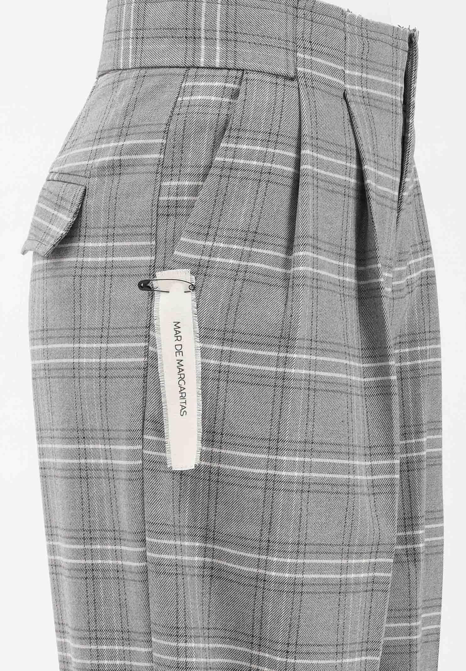 MAR DE MARGARITAS Pantalone elegante Grace grigio da donna MMABW01420 GR00 Mar de margaritas 