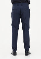 PATRIZIA PEPE Pantalone elegante blu da uomo 5PA429A1WK C166 PATRIZIA PEPE 