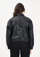 CALVIN KLEIN JEANS Giubbotto in ecopelle nero da donna LV047E507GUB1 . CALVIN KLEIN JEANS 