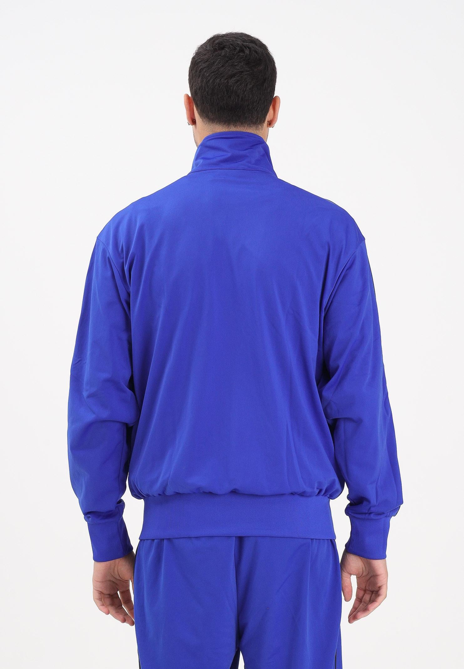 ADIDAS ORIGINALS Felpa con zip adicolor Classics Firebird blu da uomo JY1346  ADIDAS ORIGINALS 