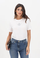 ELISABETTA FRANCHI T-shirt a manica corta bianca da donna con stampa MA63D56E2 270 ELISABETTA FRANCHI 