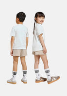 ADIDAS ORIGINALS Completo bianco e beige per bambino e bambina KE2342 . ADIDAS ORIGINALS 