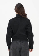 ADIDAS ORIGINALS Giubbotto Firebird in denim nero da donna KD2898 . ADIDAS ORIGINALS 