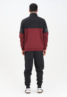 PUMA Tuta ESS COLORBLOCK bordeaux e nera da uomo 691994 96 PUMA 