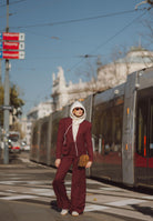 SANTAS Giacca OMBRE bordeaux da donna PV2619 BO SANTAS 