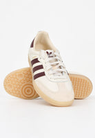 ADIDAS ORIGINALS Sneakers Samba OG beige e bordeaux da uomo JS3830 . ADIDAS ORIGINALS 