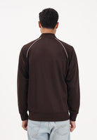 ADIDAS ORIGINALS Felpa con zip SST marrone e rosa per uomo e donna KE3508 . ADIDAS ORIGINALS 