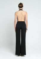 SANTAS Tuta MERINGUE nera da donna con strass PV25017 NERO SANTAS 