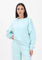 ADIDAS PERFORMANCE Felpa girocollo Essentials Small Logo Feelcozy turchese da donna JV7300  ADIDAS PERFORMANCE 