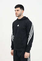 Felpa con cappuccio Future Icons 3-Stripes nera da uomo IN1841  ADIDAS PERFORMANCE 