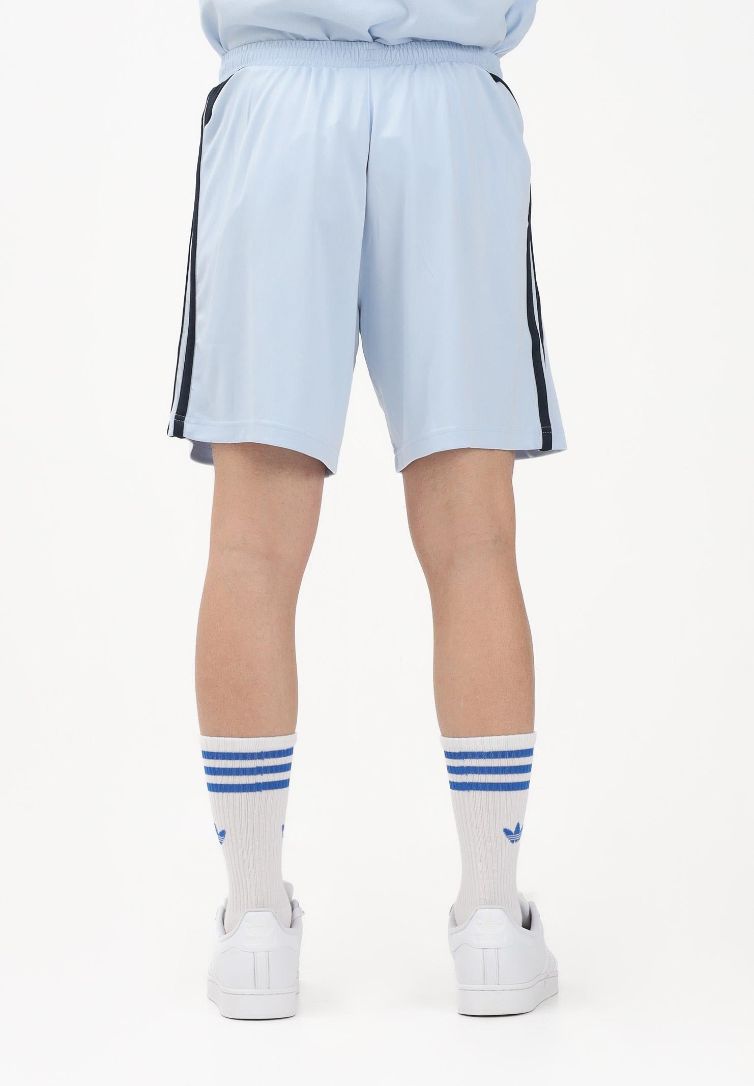 ADIDAS ORIGINALS Shorts sportivo TEAMGEIST ADICOLOR celeste da uomo KD5869 . ADIDAS ORIGINALS 