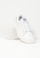 GCDS Sneakers bianche da uomo con stampa logo B1EU4202AB3 10 GCDS 