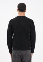 BLAUER Maglioncino girocollo ALLEYNE nero da uomo con logo 25WBLUM01263-006645 999 BLAUER 