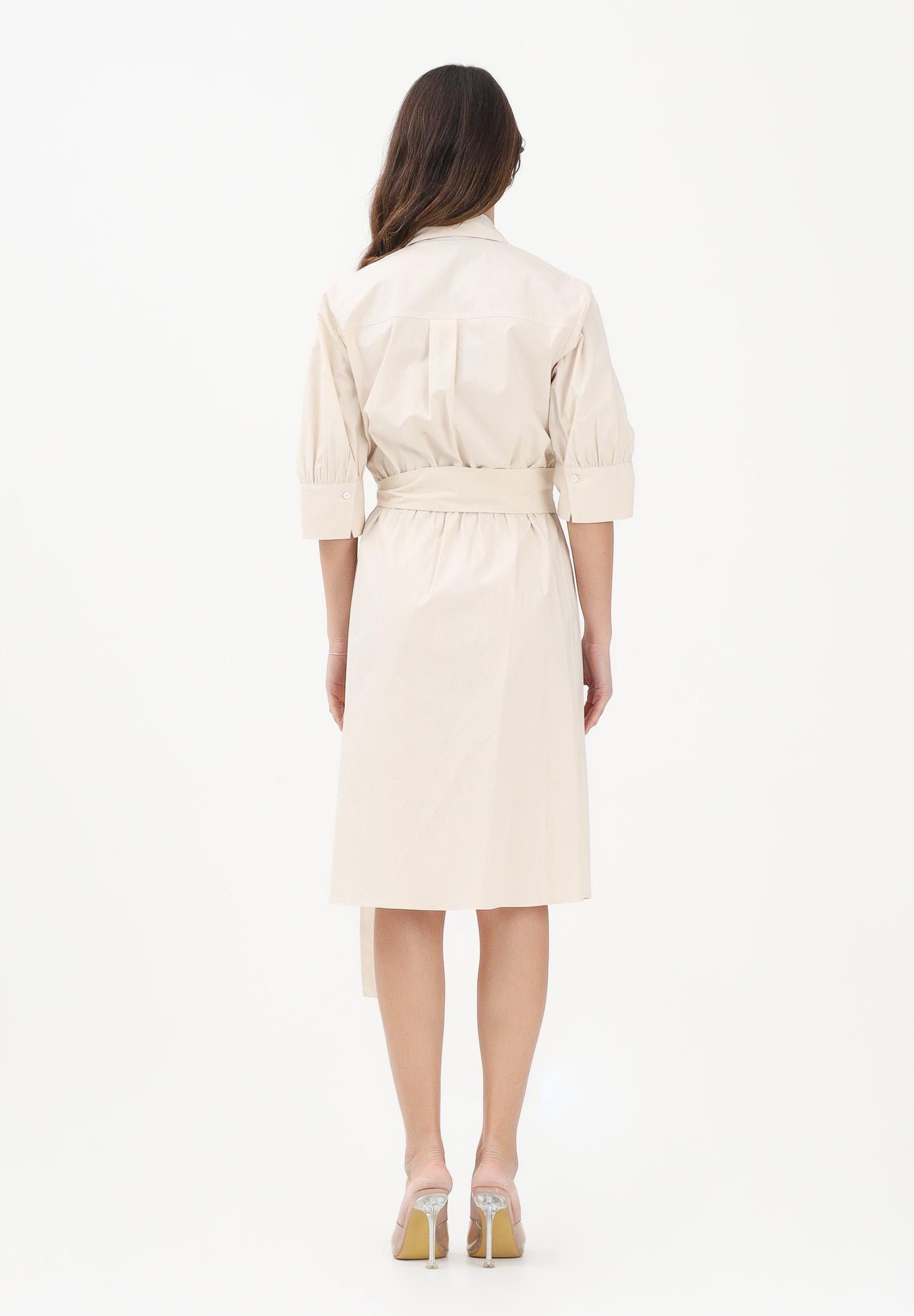 PINKO Abito midi ALINE beige da donna 106602A35Q C03 PINKO 