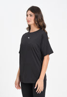 PUMA T-shirt a manica corta ESS Relaxed nera da donna 684971 01 PUMA 