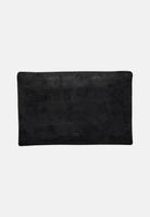 ELISABETTA FRANCHI Pochette nera da donna realizzata in suede BS64A61E2 110 ELISABETTA FRANCHI 