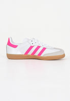 ADIDAS ORIGINALS Sneakers Samba OG bianche e fluo da bambina JQ2827  ADIDAS ORIGINALS 
