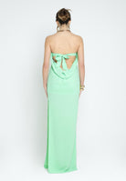 SANTAS Abito lungo CRUMBLE verde da donna PV2503 VERDE SANTAS 