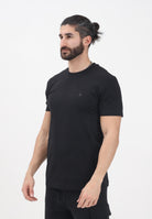CALVIN KLEIN JEANS T-shirt a manica corta nera da uomo con stampa logo J30J326683 BEH CALVIN KLEIN JEANS 