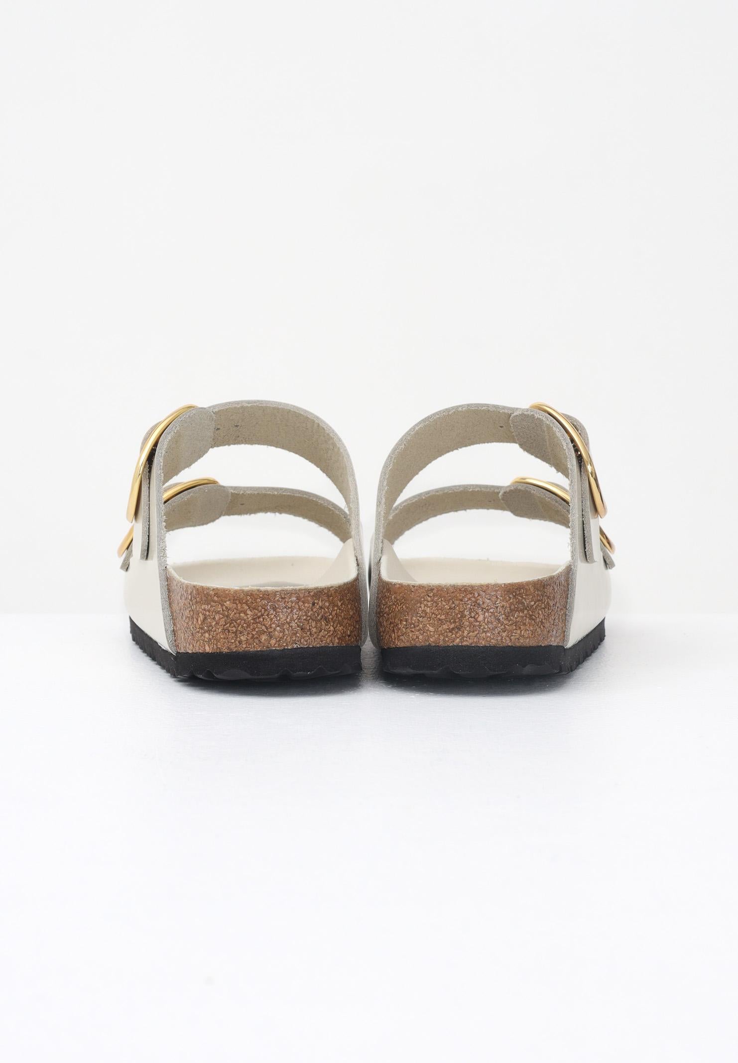 BIRKENSTOCK Ciabatte Arizona Big Buckle avorio da donna 1026128 . BIRKENSTOCK 