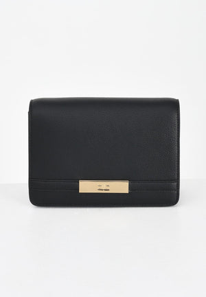 ELISABETTA FRANCHI Pochette nera da donna con catena groumette BS39A56E2 110 ELISABETTA FRANCHI 