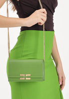 ELISABETTA FRANCHI Pochette verde da donna con logo BS40A61E2 EV3 ELISABETTA FRANCHI 