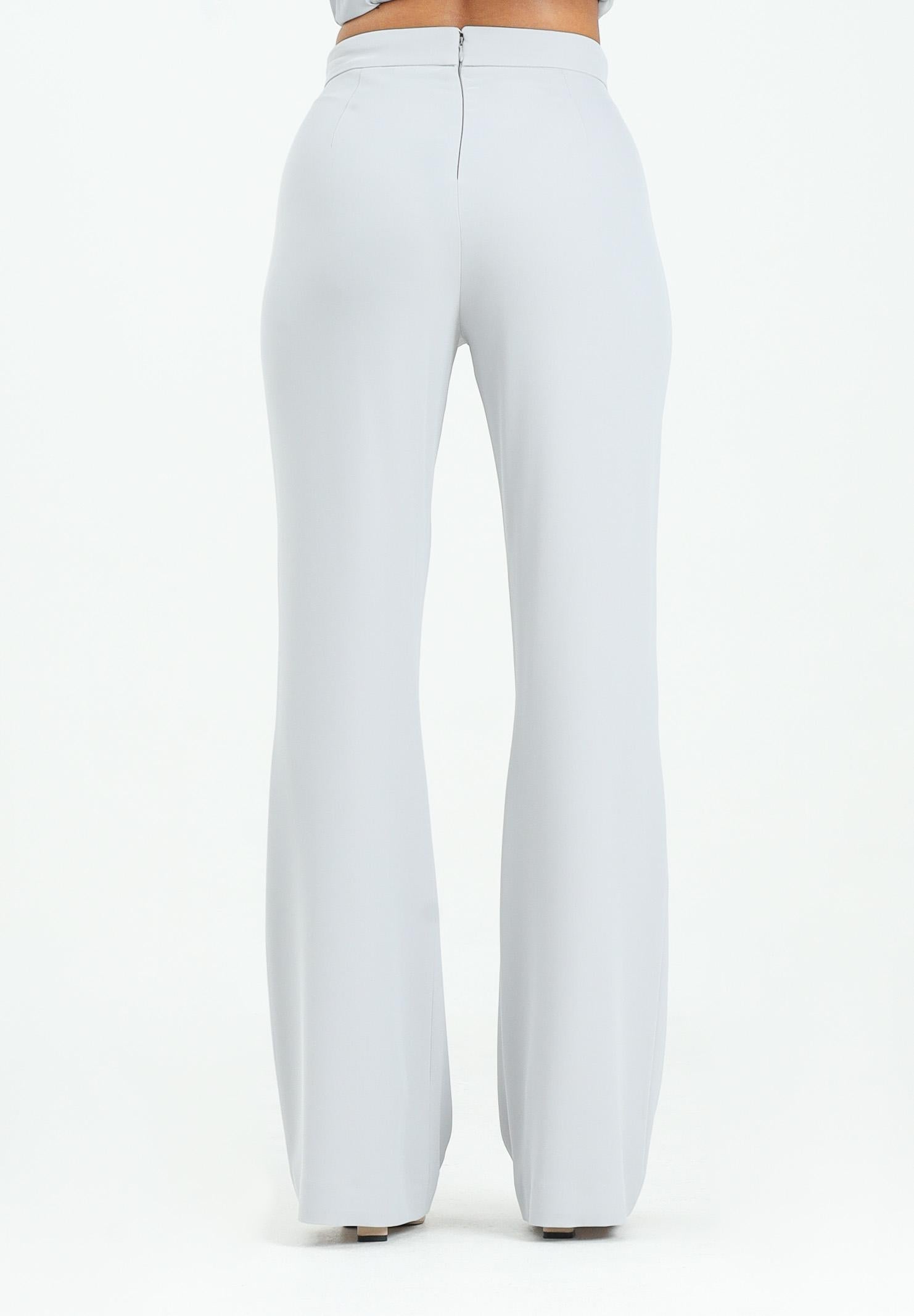 ALMA SANCHEZ Pantalone Macea grigio da donna AS2526096TF 902 ALMA SANCHEZ 
