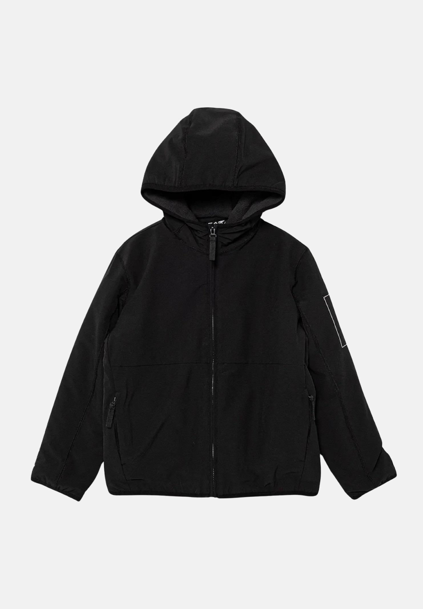 ARMANI  felpa nera per bambino e bambina 7B000166AF16826 UC001 EA7 