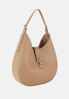 ELISABETTA FRANCHI Borsa hobo argilla da donna con charm BS06A62E2 229 ELISABETTA FRANCHI 