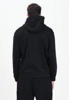 ARMANI EXCHANGE Felpa con zip nera da uomo rifinita da stampa logo XM001293AF20934 UC001 ARMANI EXCHANGE 