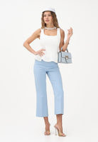 ONLY Top panna da donna con scollo squadrato 15367275 CLDA ONLY 