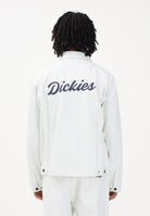 DICKIES Giubbotto Wellsville in denim bianco da uomo DK0A88PF0WH1 . DIckies 