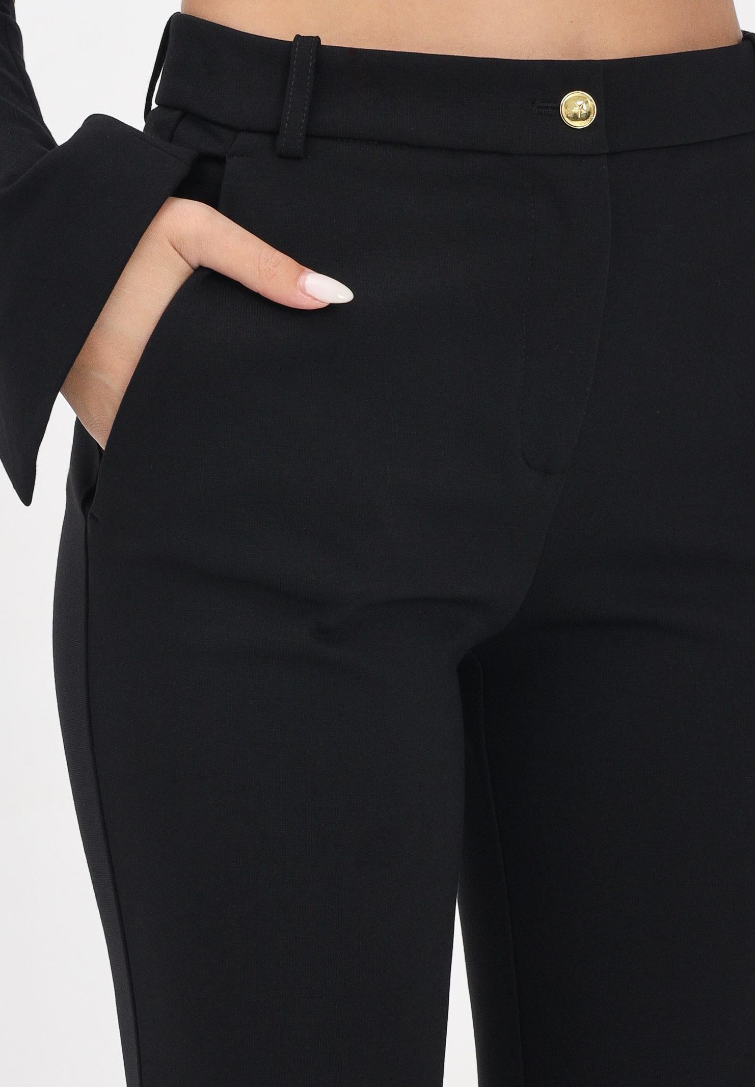 PINKO Pantalone flare-fit nero da donna 105705A24C Z99 PINKO 