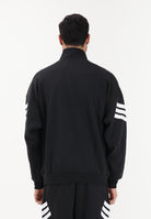 ADIDAS PERFORMANCE Felpa con zip Future Icons 3-Stripes nera da uomo JD4885 . ADIDAS PERFORMANCE 