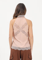 PINKO Top elegante rosa da donna con pizzo 106263A32Y Q35 PINKO 