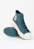 CONVERSE Sneakers Chuck Taylor All Star Move Platform verdi da donna A14557C . CONVERSE 