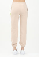 BARROW Pantalone sportivo beige per donna, ragazzi e bambini con stampa logo S5BKJUFP081 092 BARROW 