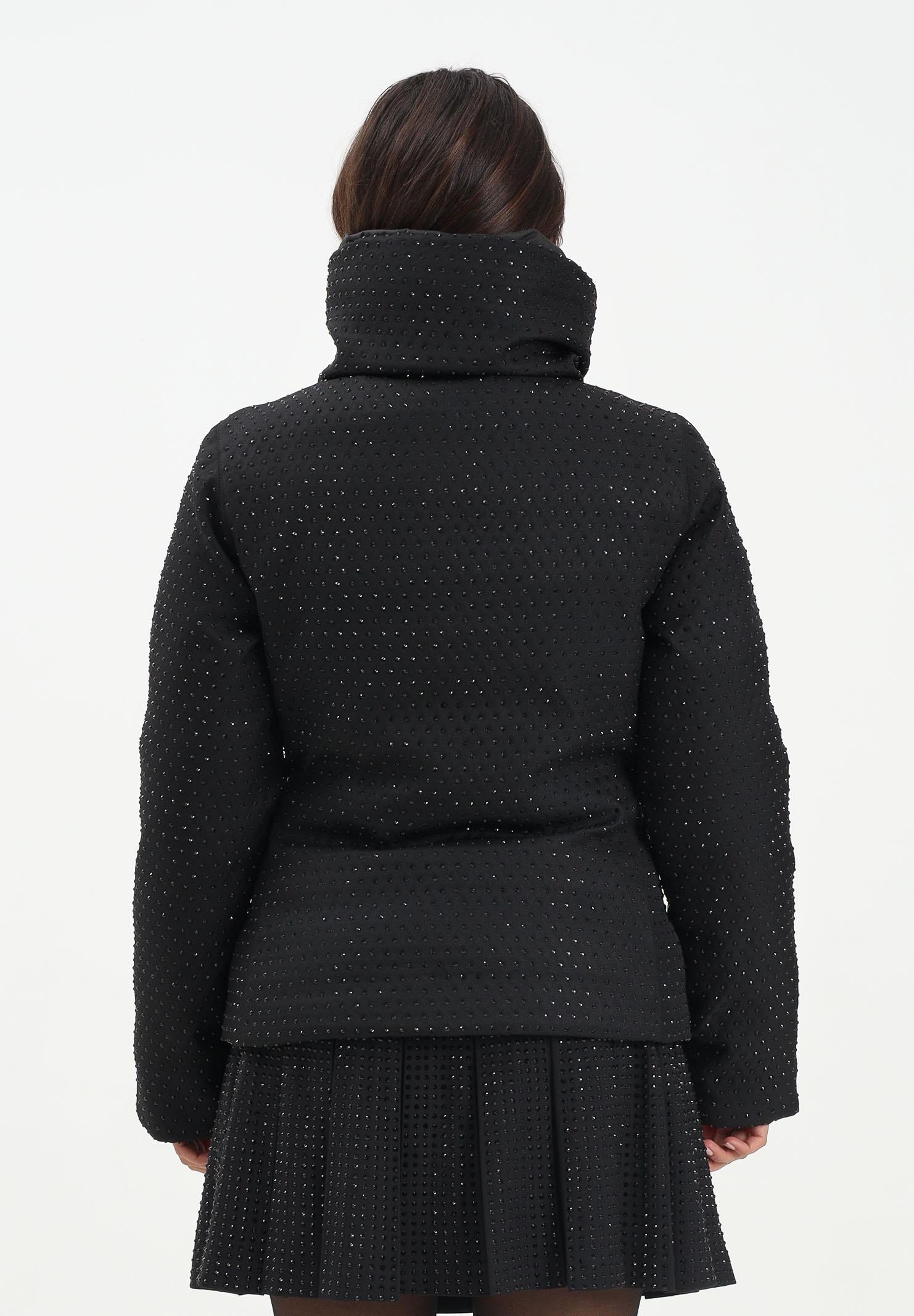 PINKO Piumino nero da donna full strass 106014A2ZF Z99 PINKO 