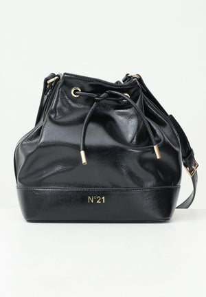 N21 Borsa a secchiello nera da donna N2104QN0246 0N900 N21 