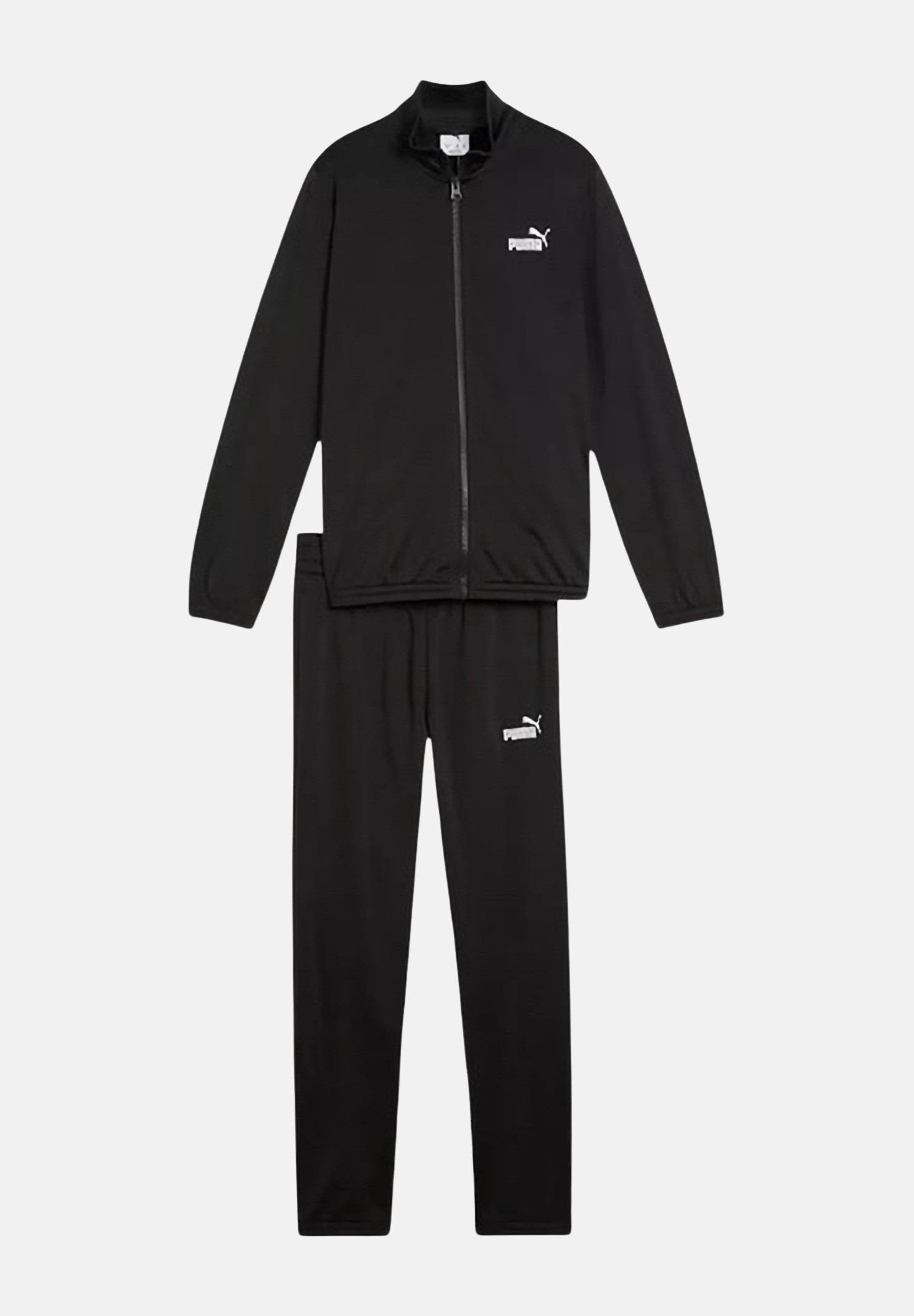 PUMA Tuta Poly nera per bambino e bambina 686293 01 PUMA 