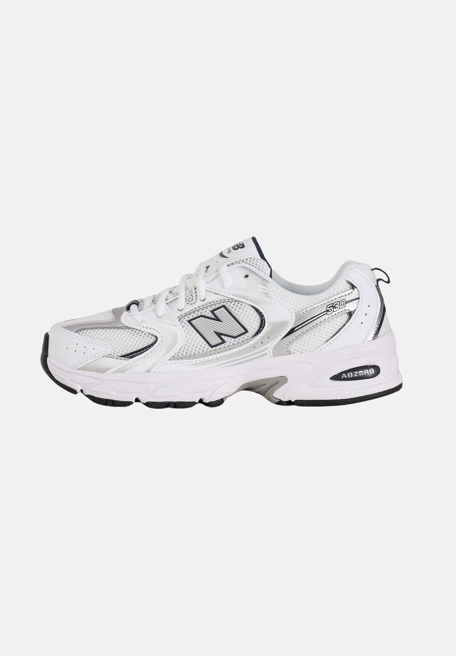 NEW BALANCE Sneakers 530 bianche per uomo e donna GR530SB1 . NEW BALANCE 