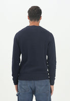 TOMMY HILFIGER Maglioncino girocollo blu da uomo con logo MW0MW39533DW5  TOMMY HILFIGER 