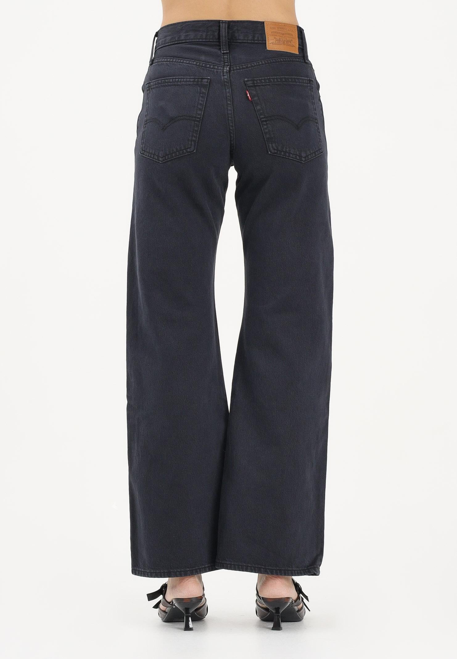 LEVI'S Jeans Loose Boot in denim nero da donna 005DO-0004 . LEVI'S® 